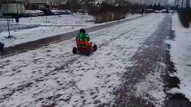 Самодельный электрокарт смотреть онлайн