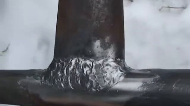 Отзыв. Шов стыка стальных труб 3⁄4'' и 5⁄4''. Плазморез Горынычъ смотреть онлайн