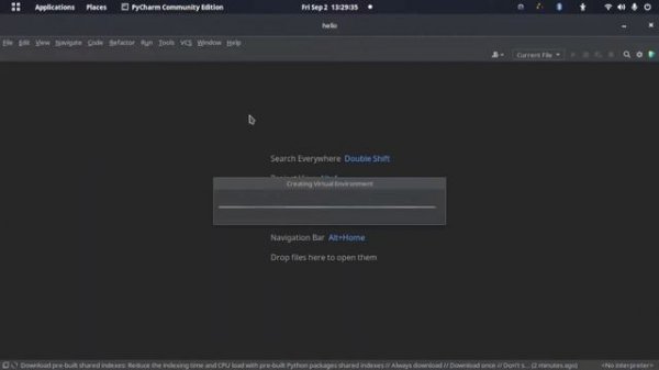 How to run "Hello World" in Python using Pycharm