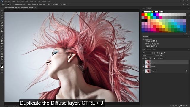 Realistic Painting Effect: Photoshop Tutorial ? смотреть онлайн