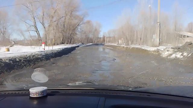 Бездействие администрации г.Искитим приводит вот к таким дорогам !!! смотреть онлайн