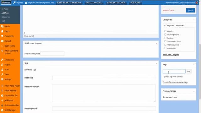 How To Add A Tag With WordPress смотреть онлайн