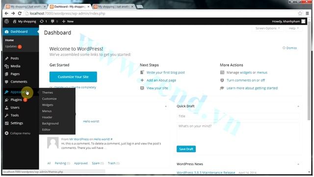 Tự học WordPress online - 02 Frontend & Backend смотреть онлайн