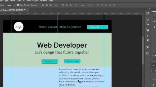 how to make website layout and wireframe in photoshop #photoshop #webdesign #websitelayout смотреть онлайн