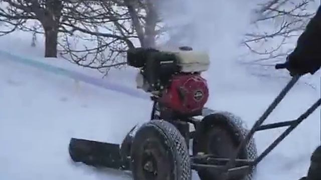 Самодельный снегомет смотреть онлайн