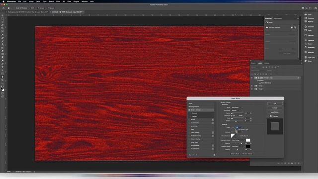 How To Make Wood Textures From Scratch - Adobe Photoshop Tutorial смотреть онлайн