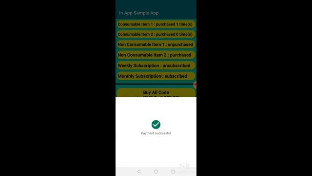 In App Purchase Subscription Sample App | Source Code |Android Google Play Billing Latest Library v смотреть онлайн