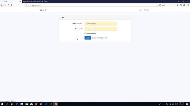 Laravel 6 redirect admin and user to different page after login (Part 5) смотреть онлайн