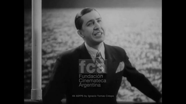 Carlos Gardel - Volver - 4K 60FPS HD - Upscale from 720p: Topaz Video - 60FPS: ffmpeg