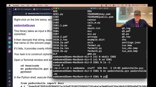 C 202 Padding Oracle Attack fixed смотреть онлайн