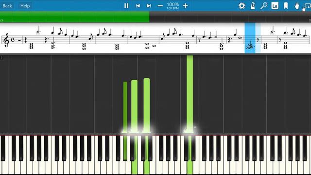 Stereo Hearts piano - Gym Class Heroes ft. Adam Levine - Easy смотреть онлайн
