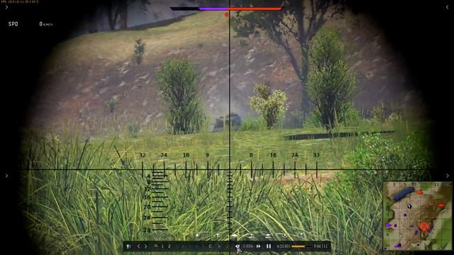 Королевская Пантера в ударе | War Thunder 1.45 | РБ смотреть онлайн