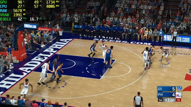 NBA 2K18 GT 1030 - 1080p High, смотреть онлайн
