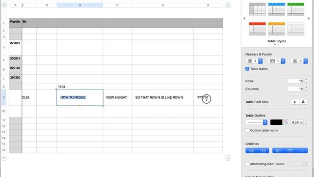 Apple numbers cell formatting problem смотреть онлайн