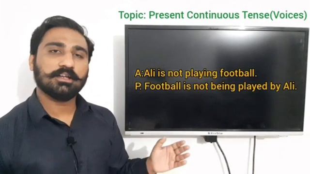 Passive voice of Present Continuous Tense |How to make passive voice of Present Continuous Tense? смотреть онлайн
