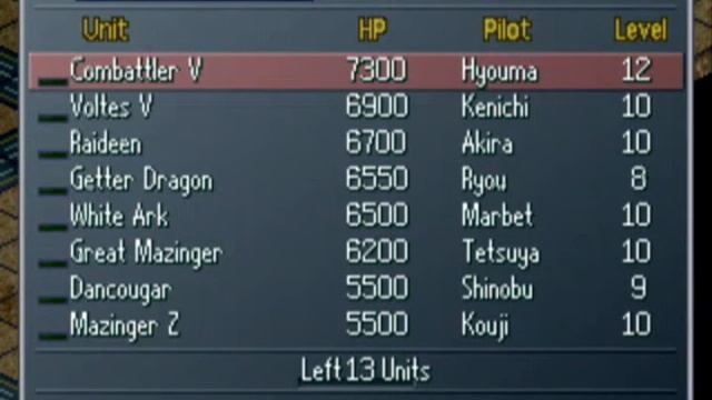 Super Robot Wars Alpha Gaiden Episode 7-part 1 смотреть онлайн