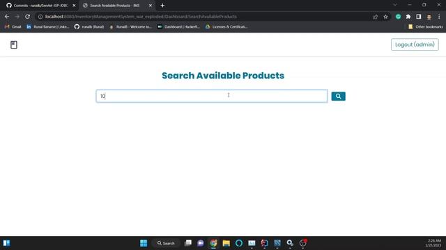 Inventory Management System Project (Java, JSP, Servlet, JDBC & MySQL) смотреть онлайн