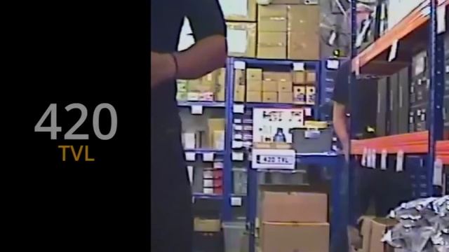 Cравнение камер по параметру TVL смотреть онлайн