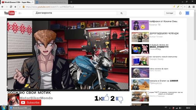 если бы у персонажей ронпы был ютуб канал 3 часть смотреть онлайн