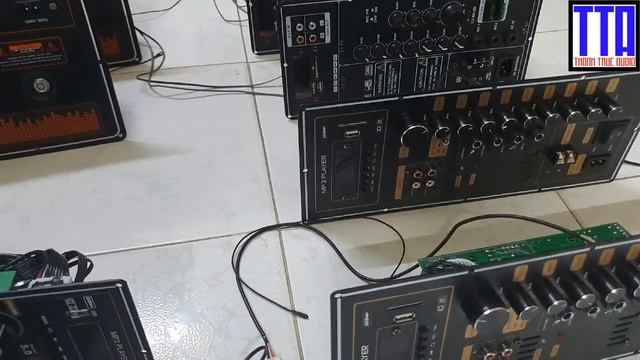 Bo mạch loa kéo có reverb DSP | Mạch loa kéo T20DSP 9300S mới | Thanh Trúc Audio смотреть онлайн