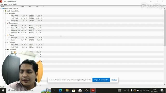 Verificar rendimiento del computado HW Monitor смотреть онлайн