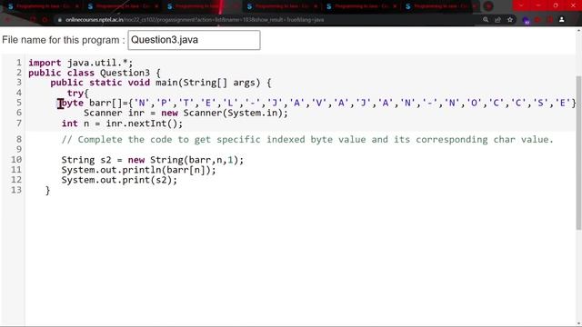 NPTEL Programming In Java WEEK 7 Programming Assignment Solutions | Swayam July 2022 | IIT Kharagpu смотреть онлайн