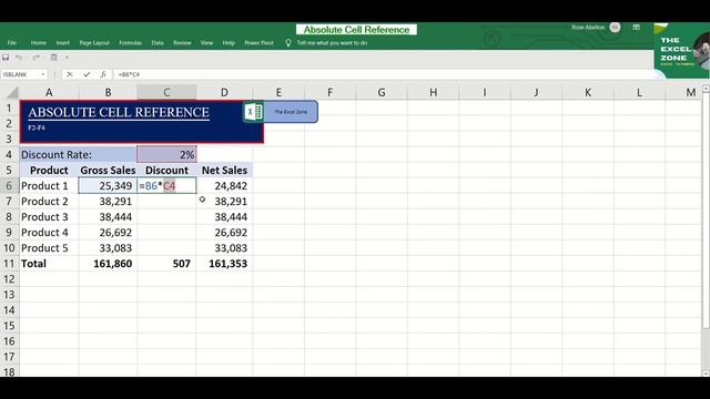 The Importance of Absolute Cell Reference in Excel and How to Do It смотреть онлайн