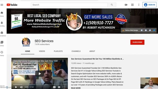Seo Services Yahoo Page #1 for "SEO Services" смотреть онлайн