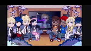 •{ Реакция Леди баг и Супер кот  Ремейк  // Reaction  Miraculous Ladybug Remake }•