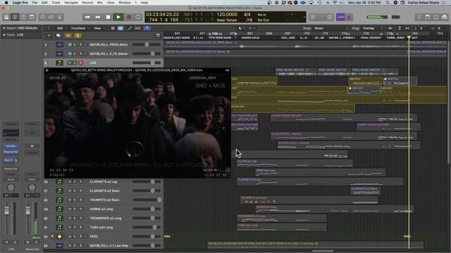 Scoring 'THE QUEEN'S GAMBIT' with @composer313 смотреть онлайн