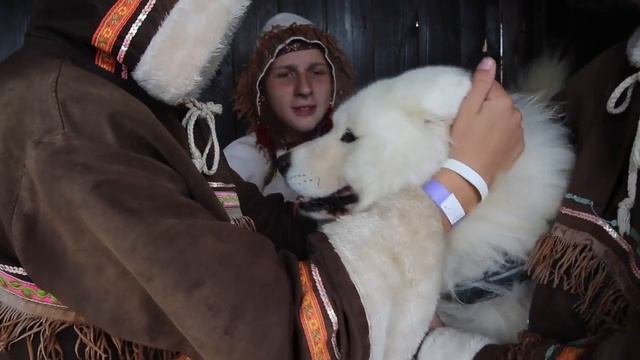 Как мы стали чукчами и веселились с собаками Хаски. Парк ХАСКИ ЛЭНД в Крылатском смотреть онлайн
