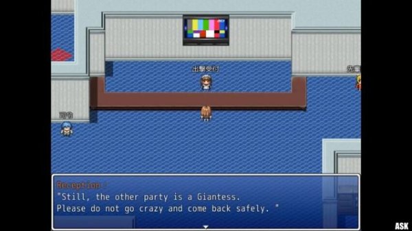 Giantess Game - Attack on Giant Girls Another [ENG] GAMEPLAY 1