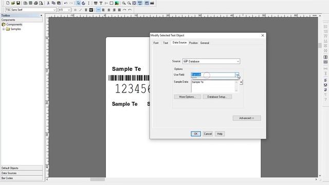 Bulk Barcode Printing Using BarTender By Importing  Excel File