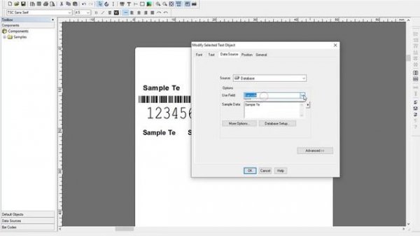 Bulk Barcode Printing Using BarTender by Importing  Excel File