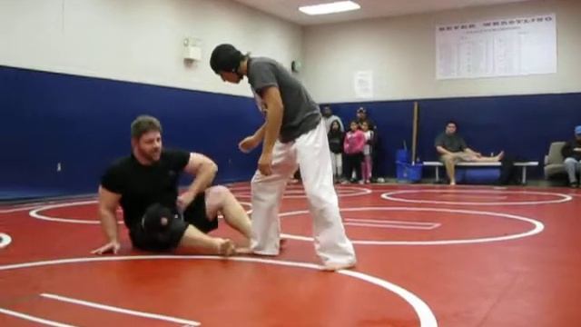 Modesto Grappling Club Instr. #109:  Single Leg From Butterfly Guard