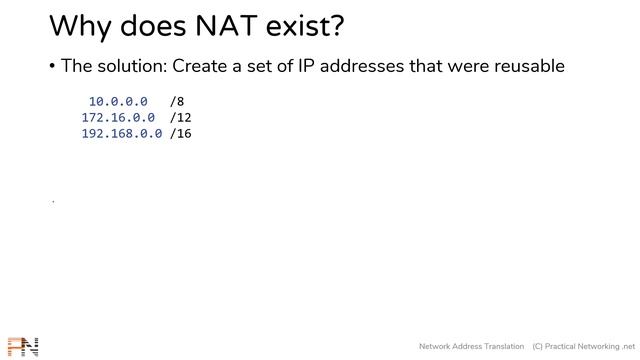 How does NAT conserve IP Address Space? (and why!) - Network Address Translation смотреть онлайн