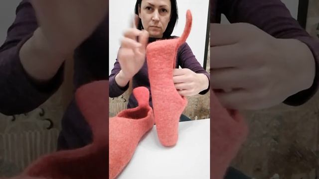 Как определить качество валяных тапок. смотреть онлайн