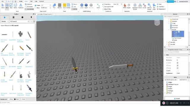 Roblox 2020 Sword Scripting Tutorial смотреть онлайн