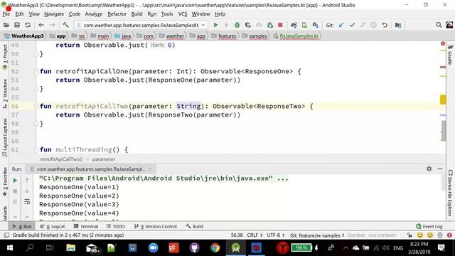 18 RxJava basics Part 2 смотреть онлайн