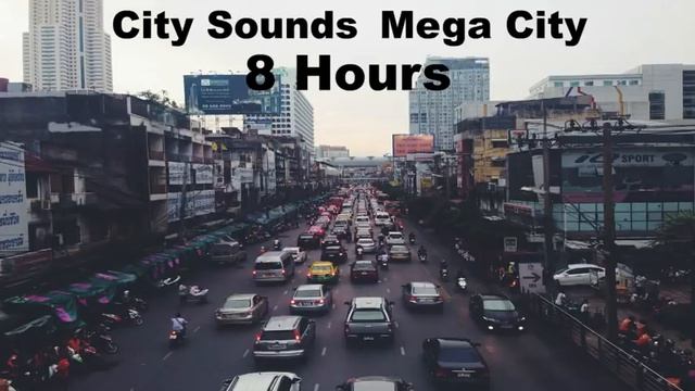 City Sounds - Mega City - Traffic, Horns, People, Ambience смотреть онлайн