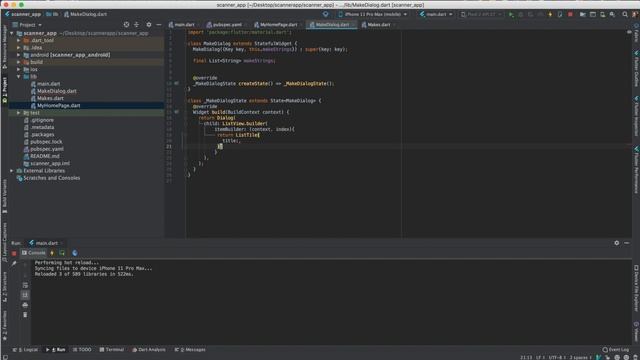 FLUTTER BARCODE SCANNER - Show JSON data in Dialog popup w/ Callback смотреть онлайн