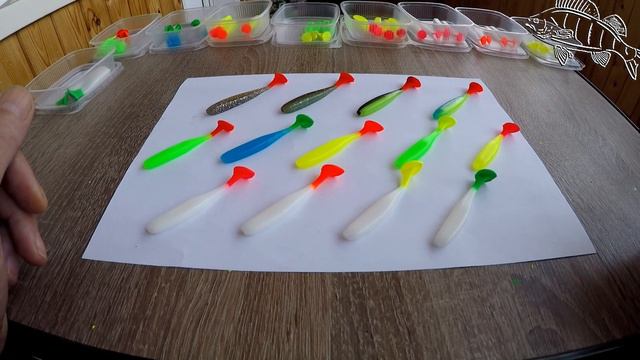 Отличные приманки для ловли на лёгкий джиг и отводной поводок. смотреть онлайн