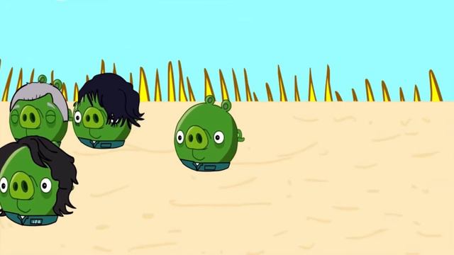 Angry Birds Squid Game Red light green light смотреть онлайн