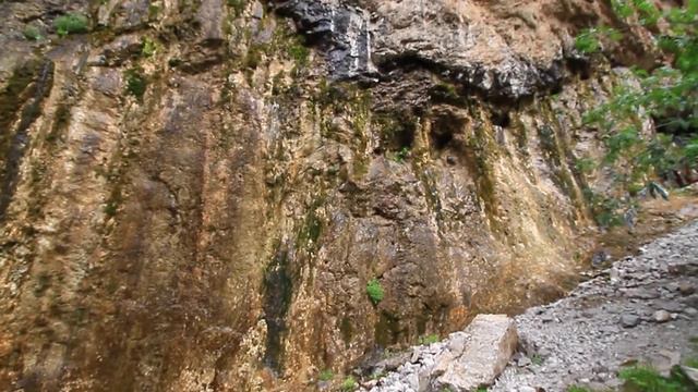 Kazakhstan. Nature. Казахстан. Ущелье Комирши. Плачущая стена