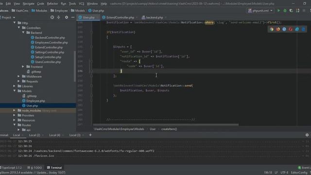 VaahCMS 2.x + Vue3 | Notification - How to update Parameters of Laravel Routes смотреть онлайн