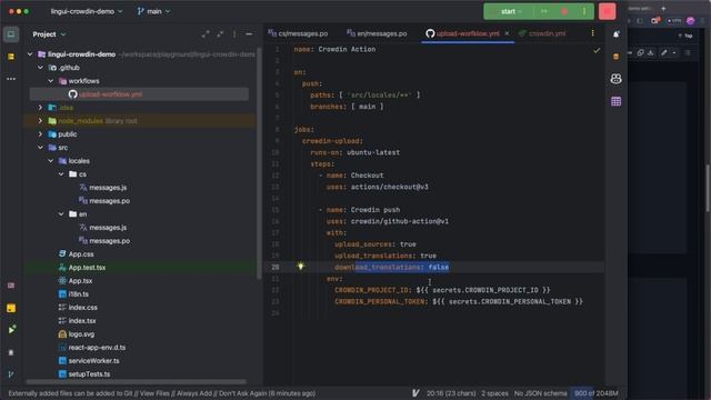 How to set up Crowdin Github Action смотреть онлайн