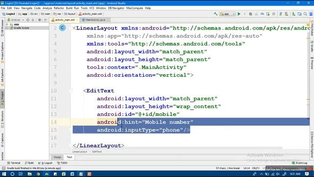 Login Using AsyncTask 1 смотреть онлайн