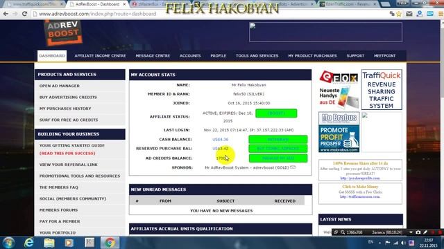 Обзор наших проектов от 22.11.2015г. смотреть онлайн