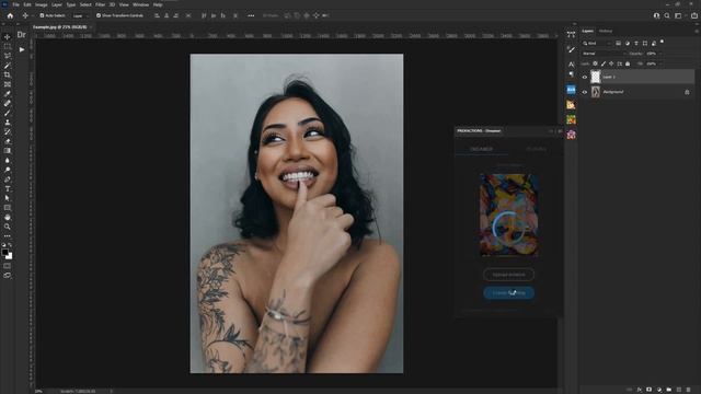 Abstract Painting in Photoshop - Dreamer UXP Plugin - Photoshop Tutorial смотреть онлайн