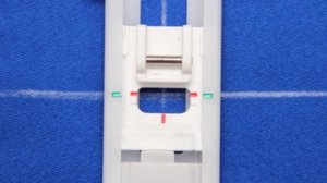 Шаг 8. Делаем петли с помощью лапки для выметывания петель.